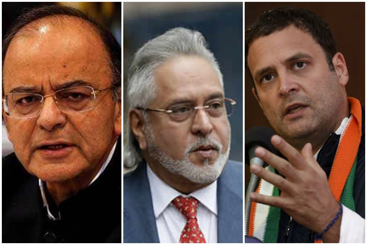 Rahul lashes out on BJP and ask three question about Jaitley and Mallya meeting