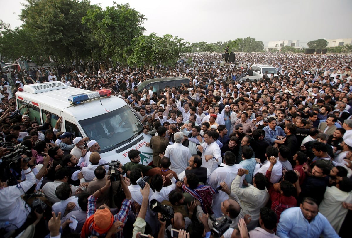 Pakistan: Funeral of former Prime Minister Nawaz Sharif's wife Kulsoom Nawaz