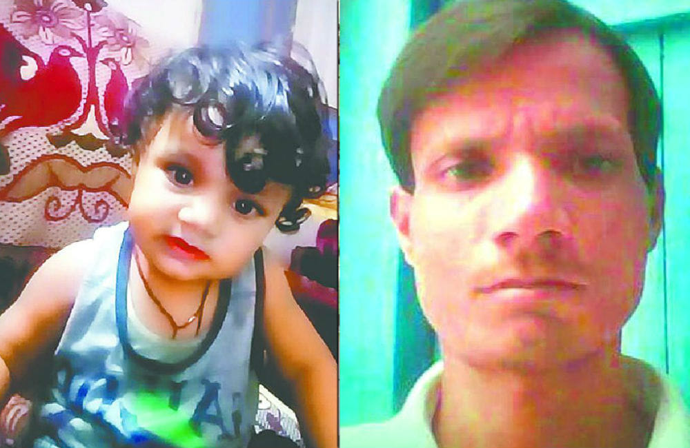young man arrested for murder of his 10 month old son in firozabad