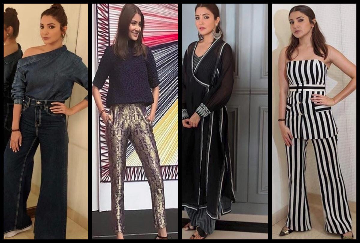 Anushka Sharma best dresses during promotion of Sui Dhaga