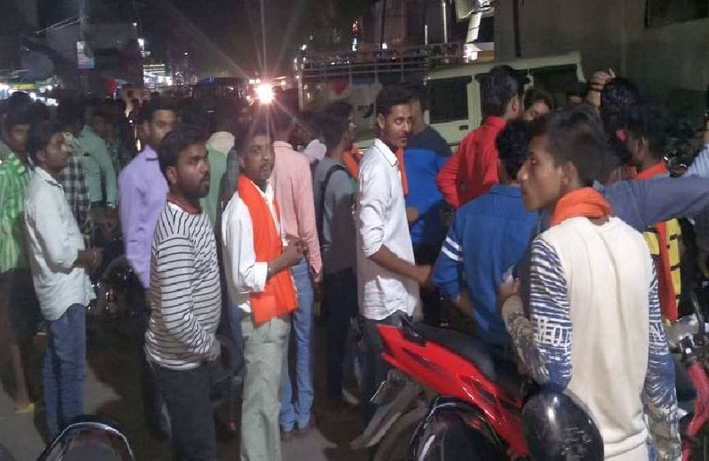 communal tension after ganesh pratima sthapana in agra