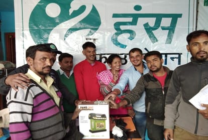The Hans foundation provided solar power to many families