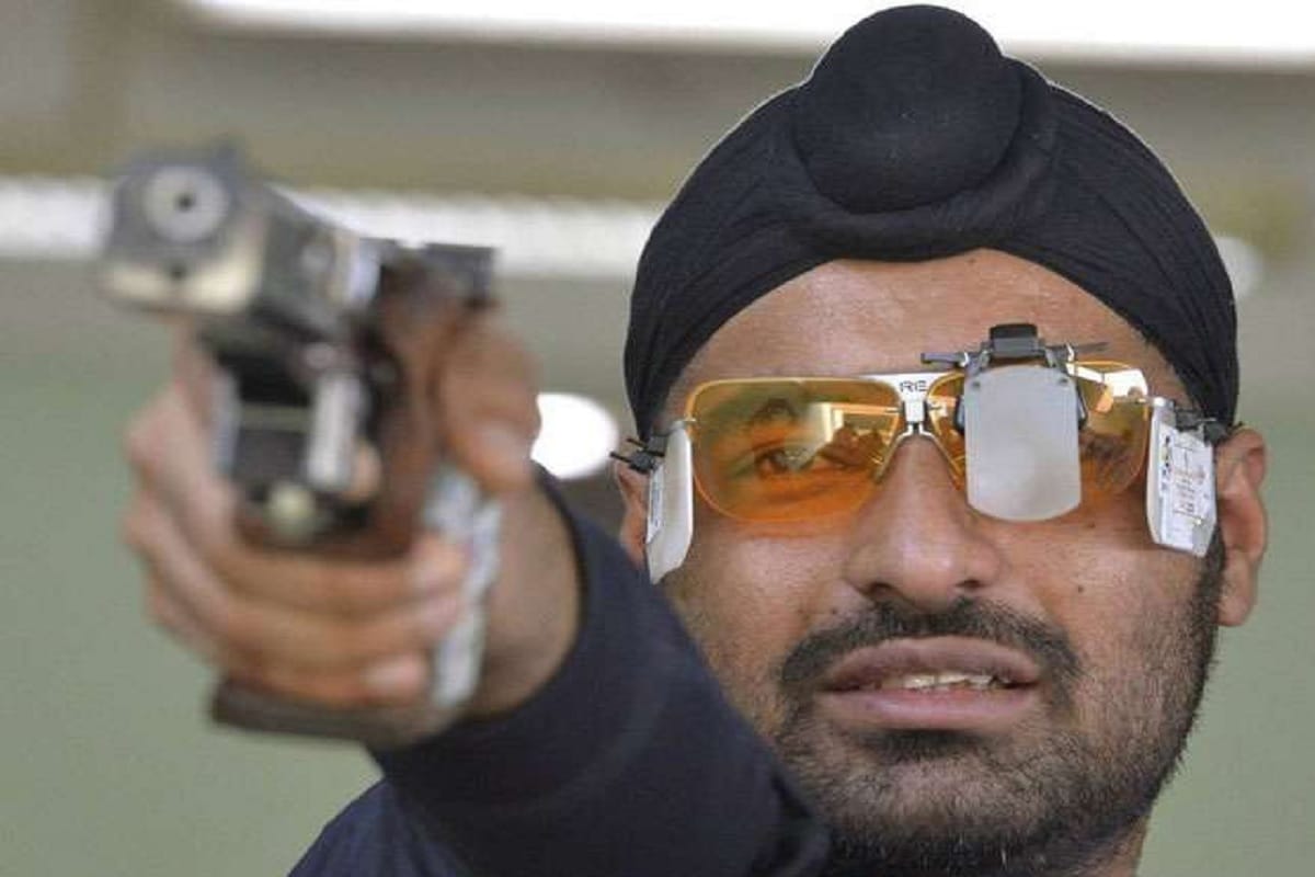gurpreet singh won silver medal in issf world shooting championship 2018