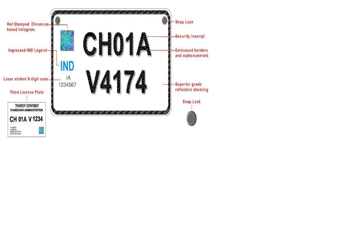 high security number plates will be mandatory from 13 october