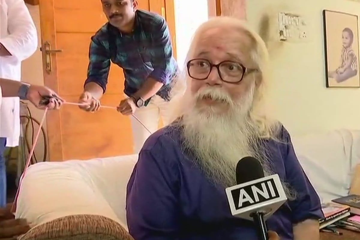 Former ISRO scientist Nambi Narayan on Ahmedabad Police detaining ex-IPS officer rb srikumar