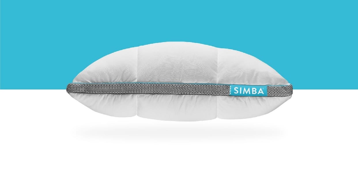 Simba Hybrid Pillow by NASA Technology gives a comfortable night sleep