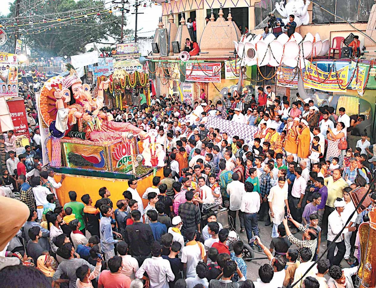 ganesh rathyatra processon