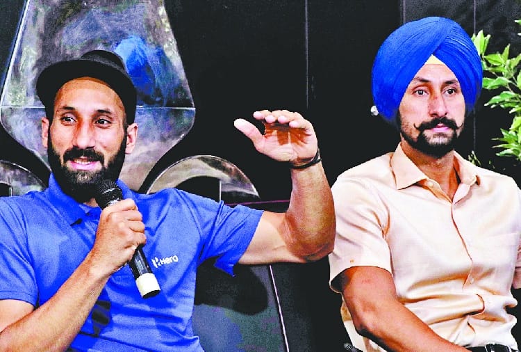 After retirement Sardar Singh's press conference in Chandigarh
