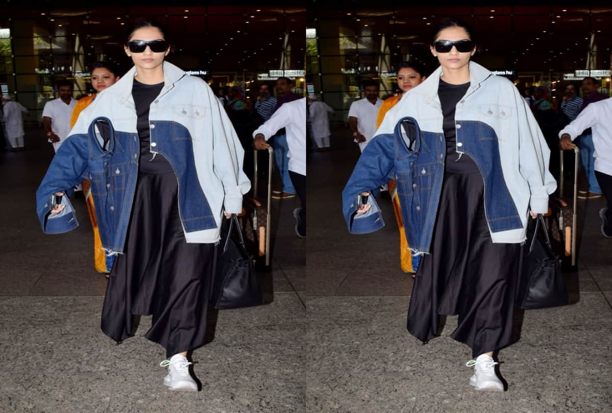 Sonam Kapoor oversize unique jacket turned out to be a fashion disaster