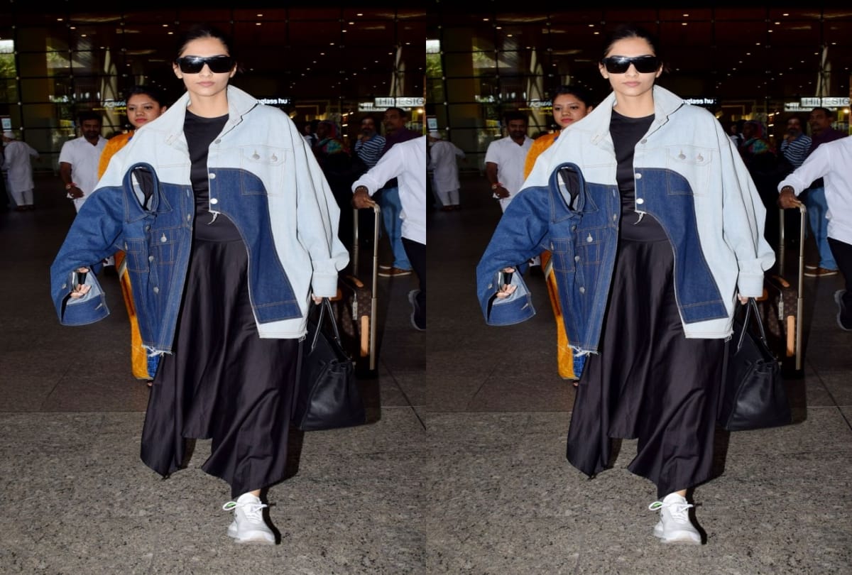 Sonam Kapoor oversize unique jacket turned out to be a fashion disaster