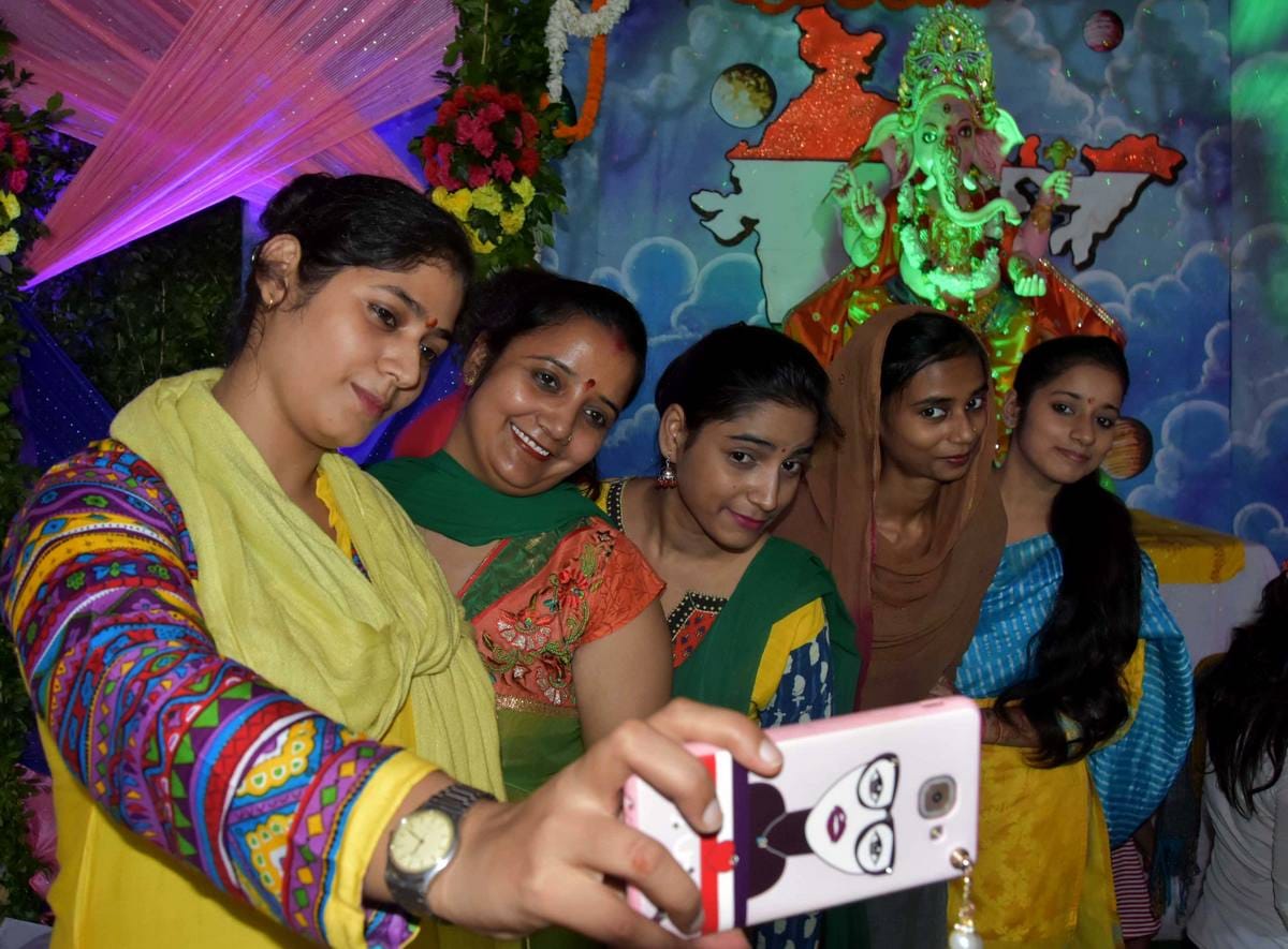 see the photos of ganesh chaturthi celebration