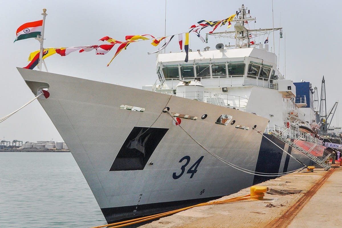 indigenous ship Vijaya came in service of coast guard