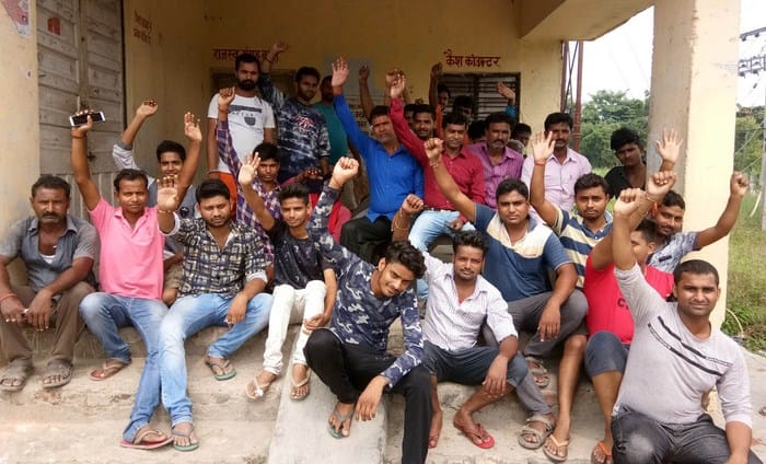 agitation against power cut