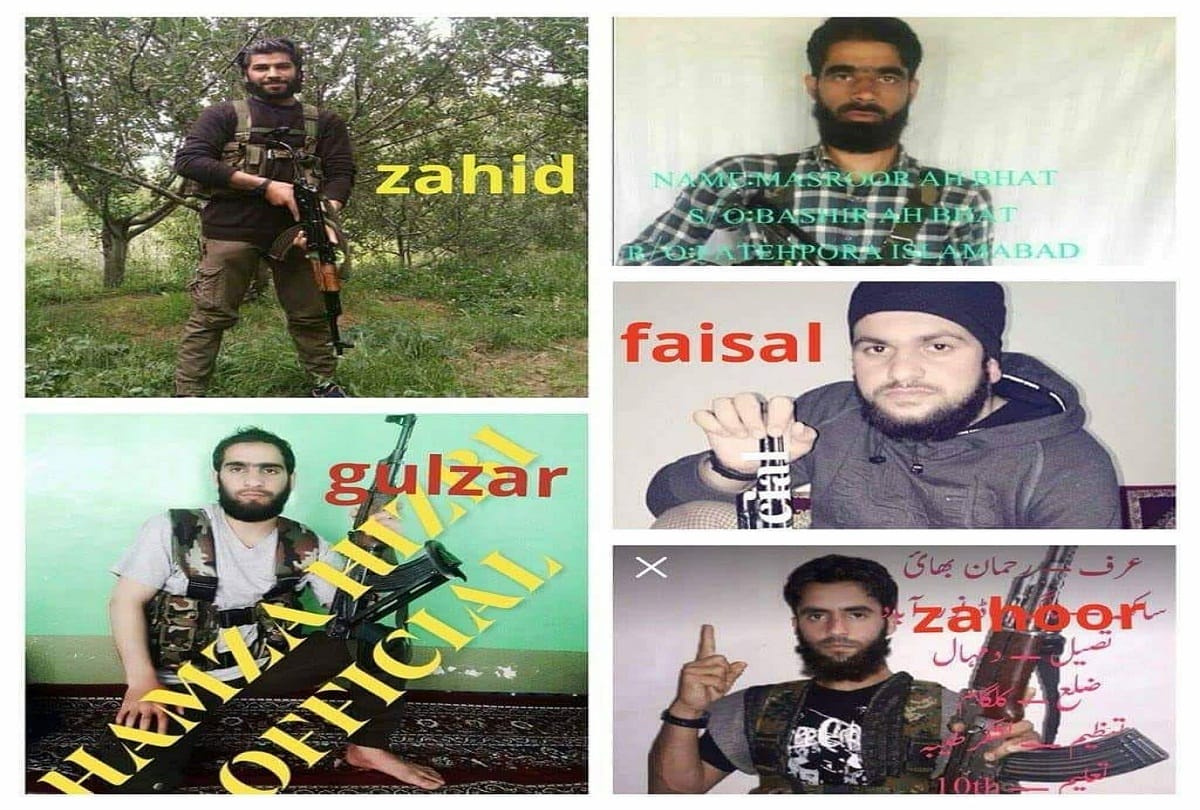 Encounter between terrorists and security forces is underway in Kulgam Chowgam, jammu-kashmir