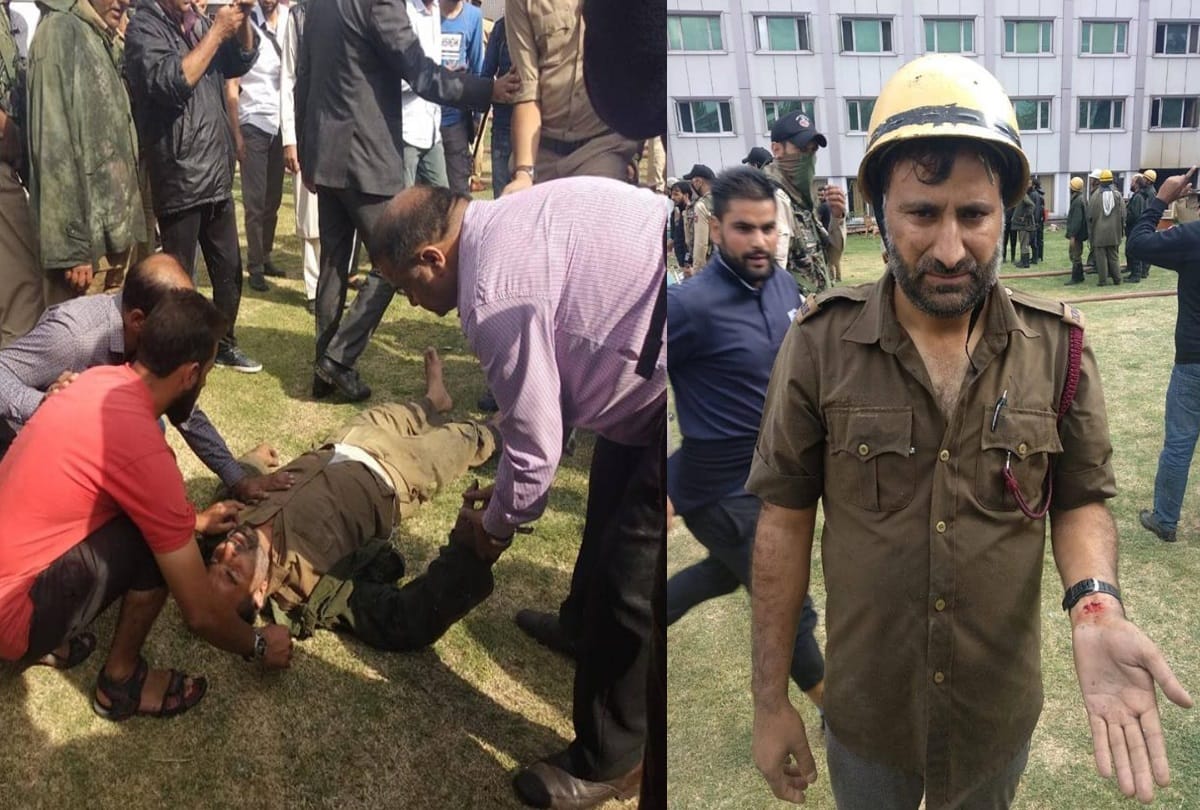 Fire breaks out in Hotel Pamposh in Srinagar