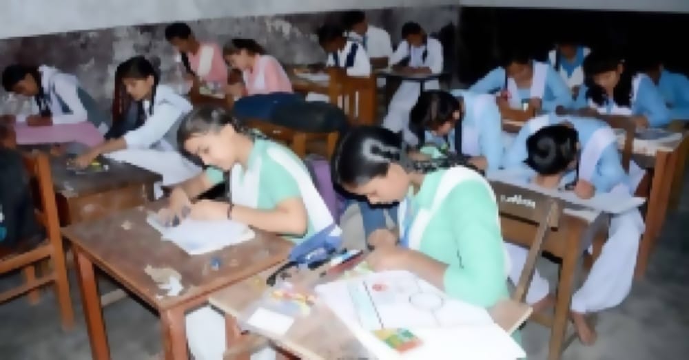 many girls in class scolded and faint mysteriously