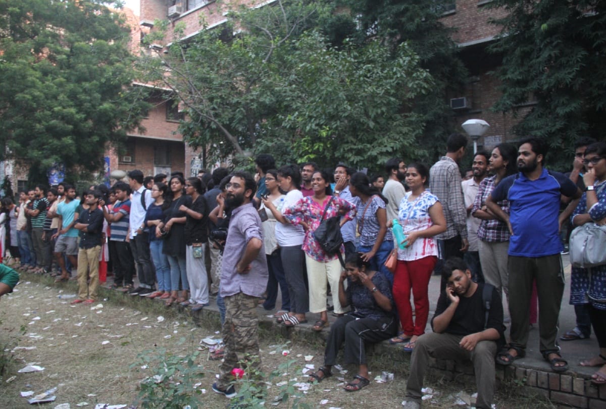 JNUSU Results 2018 votes counting stopped due to rioting during counting of votes
