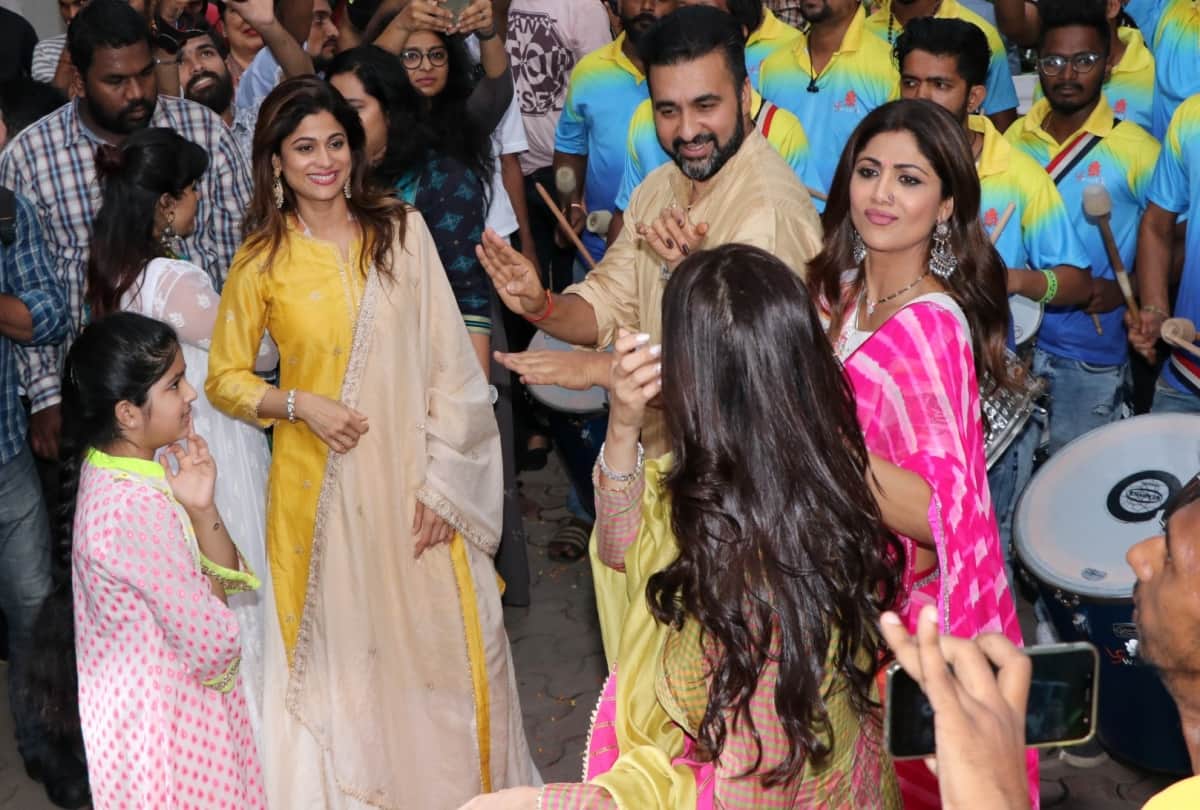 shilpa shetty and raj kundra celebrated ganesh chaturthi festival