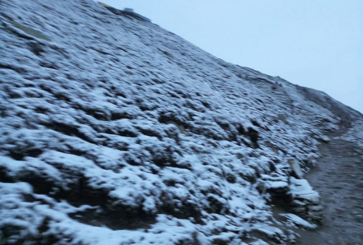 Fresh Snowfall in Rohtang Manimahesh Himachal Pradesh