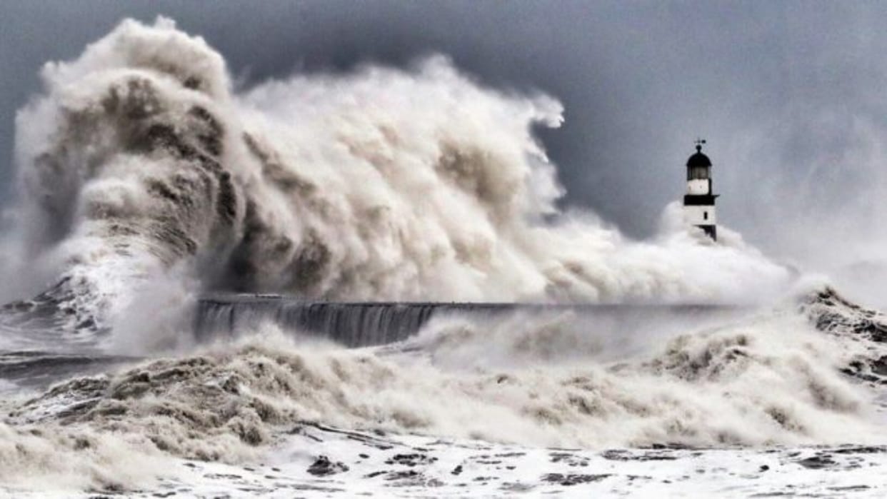 sea and britain's ship,fishermen,and ports life,in photography