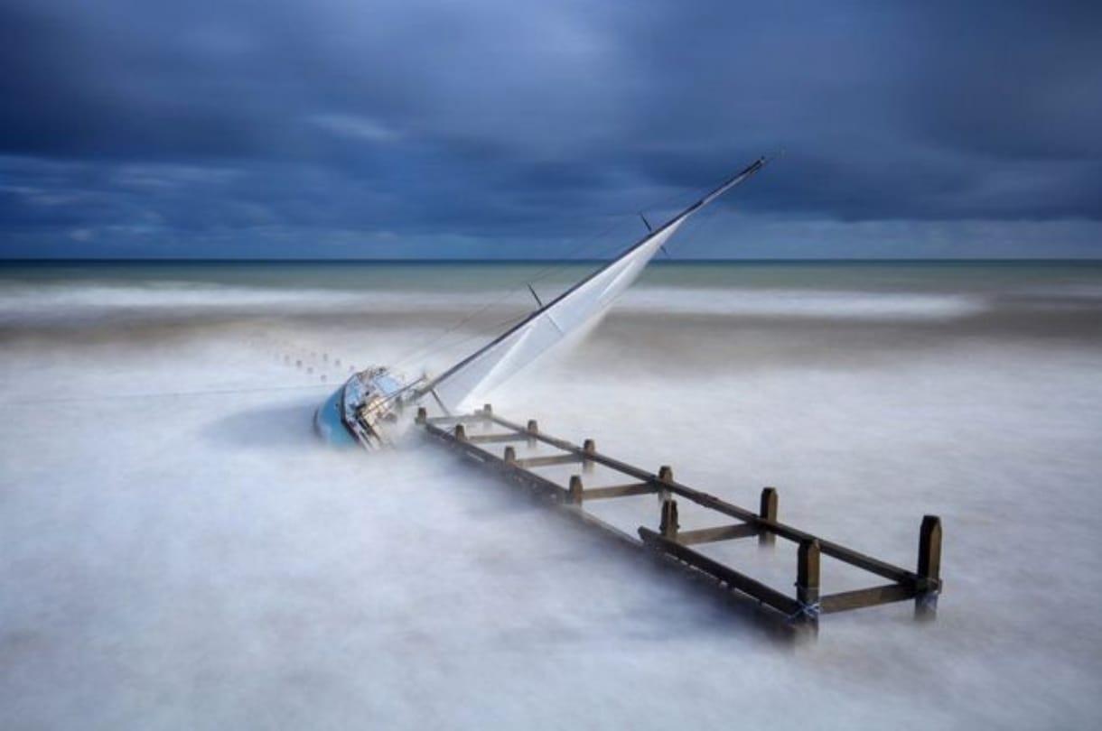 sea and britain's ship,fishermen,and ports life,in photography