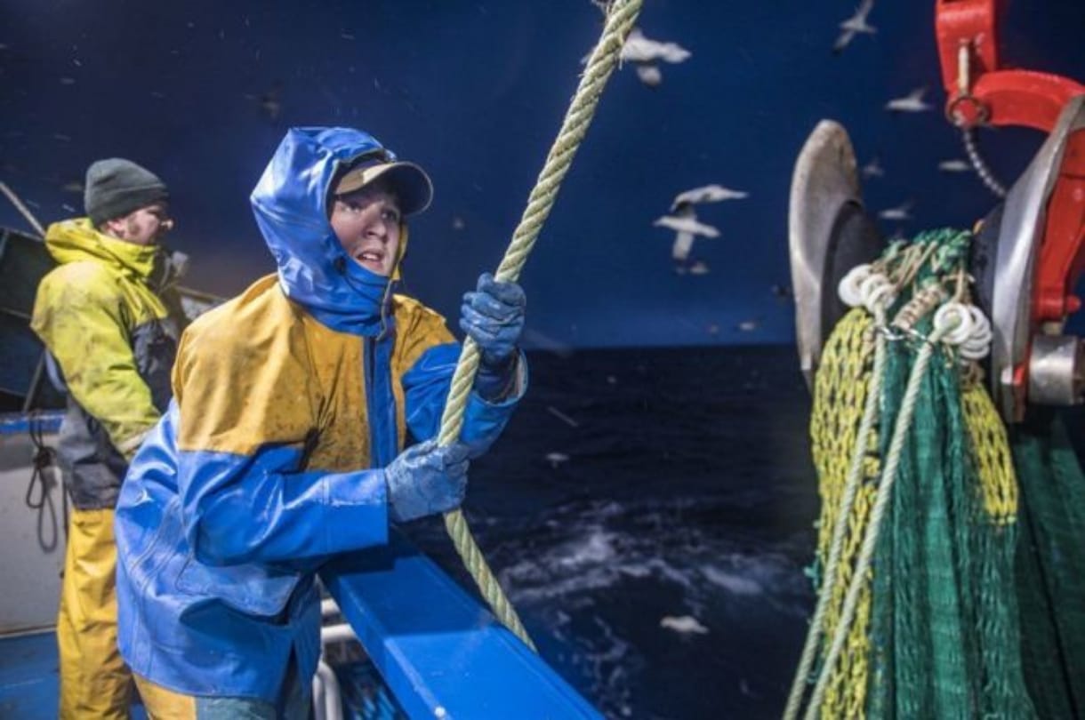 sea and britain's ship,fishermen,and ports life,in photography