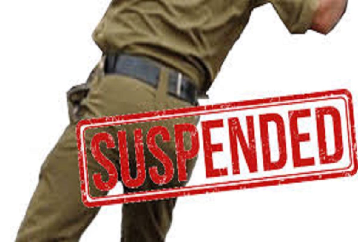two sub inspector suspended in agra
