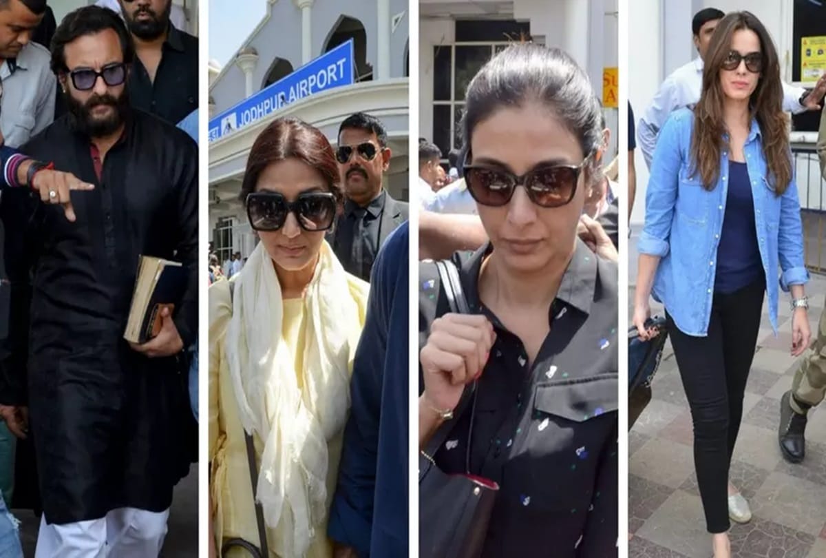 Blackbuck poaching case Saif Ali Khan Sonali Bendre Tabu in trouble again