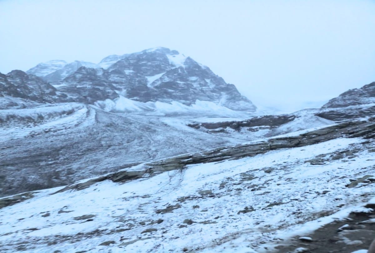 fresh snowfall recorded in pangi and rohtang pass himachal