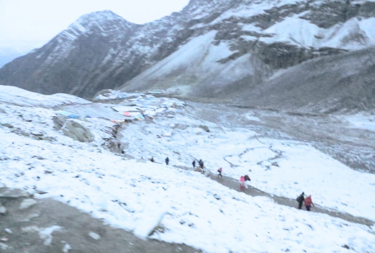 fresh snowfall recorded in pangi and rohtang pass himachal