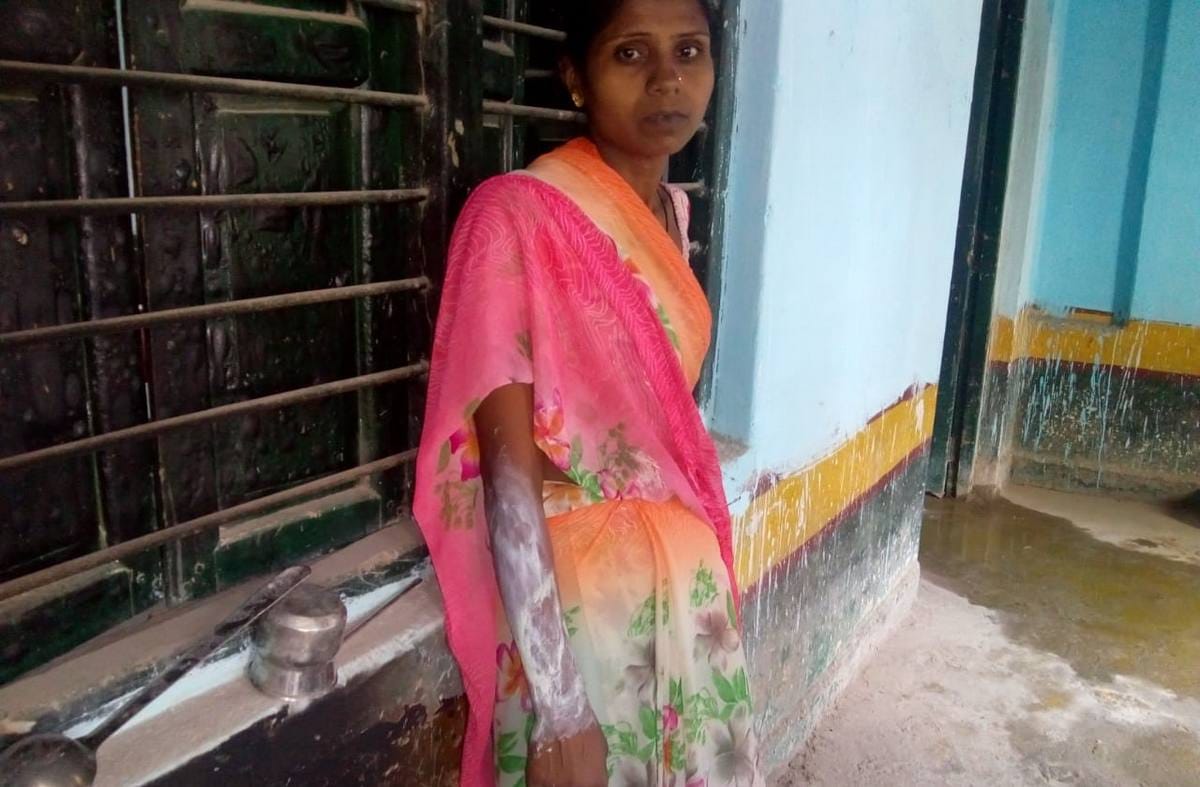 Fire in school during mid day meal in varanasi