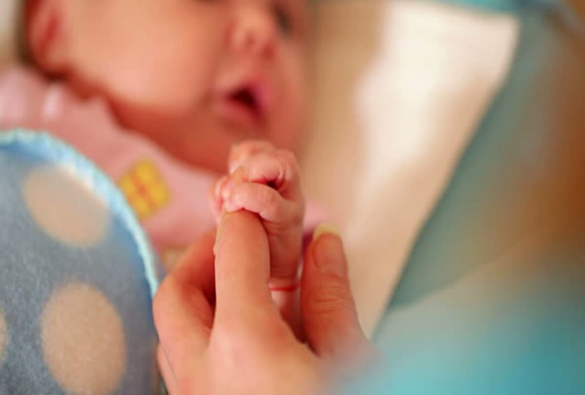 Four footed baby born in gorakhpur at uttar pradesh