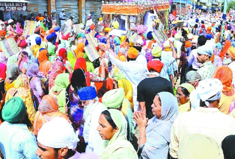 babe de vyeh, Shri Guru Nanak Dev ji's Marriage celebrating in punjab