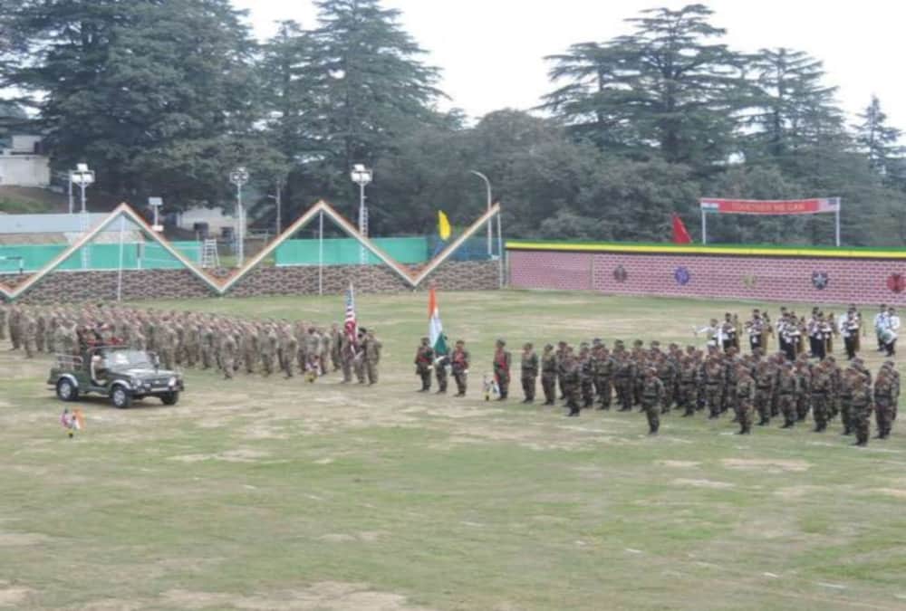 Indo US joint military exercises 2018 Start in uttarakhand photos