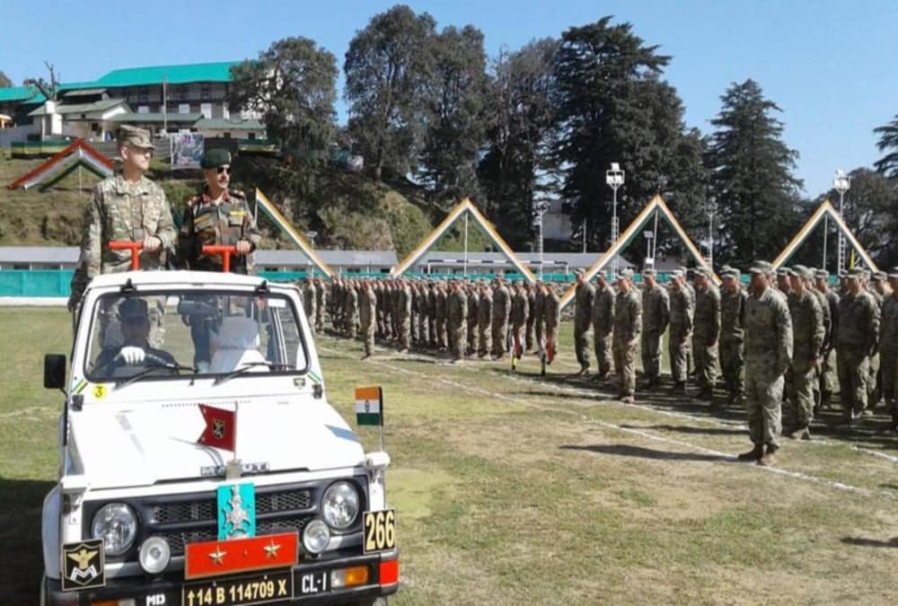Indo US joint military exercises 2018 Start in uttarakhand photos