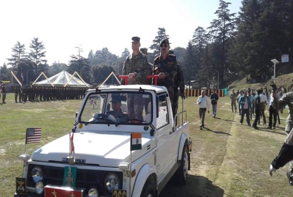 Indo US joint military exercises 2018 Start in uttarakhand photos