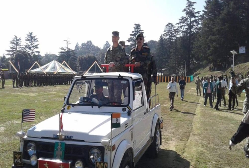 Indo US joint military exercises 2018 Start in uttarakhand photos