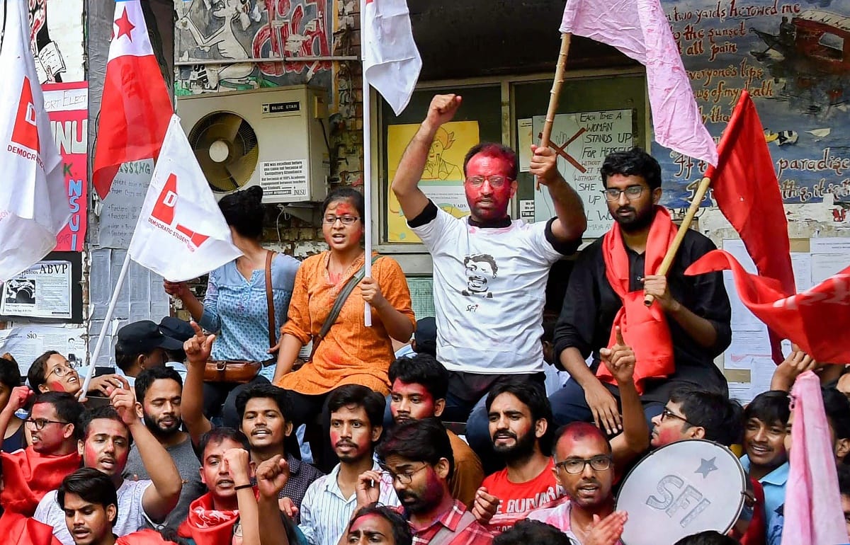 ABVP said left parties has compromised with their ideology after loss in JNU Election