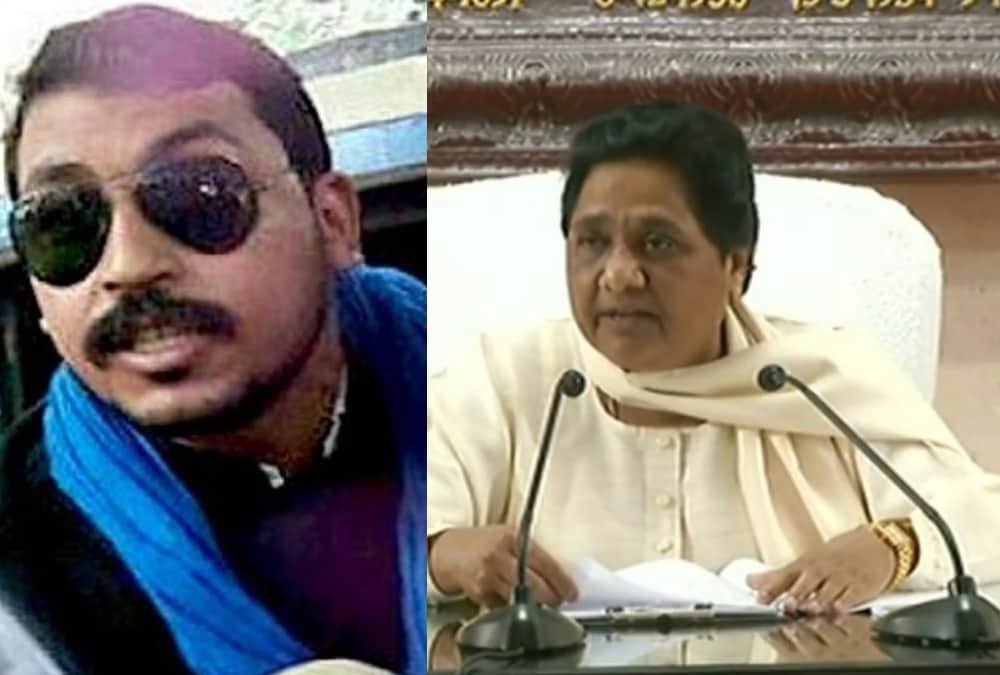 BSP chief mayawati on chandrashekhar in press conference.