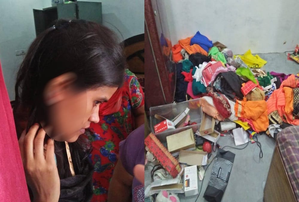 Big Robbery in haridwar House Family injured