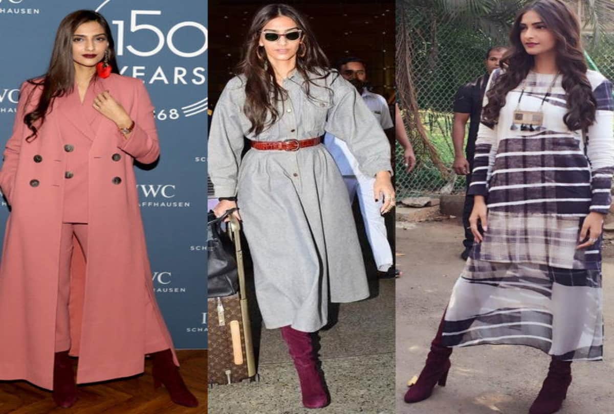 Sonam Kapoor showed us how to repeat same shoe