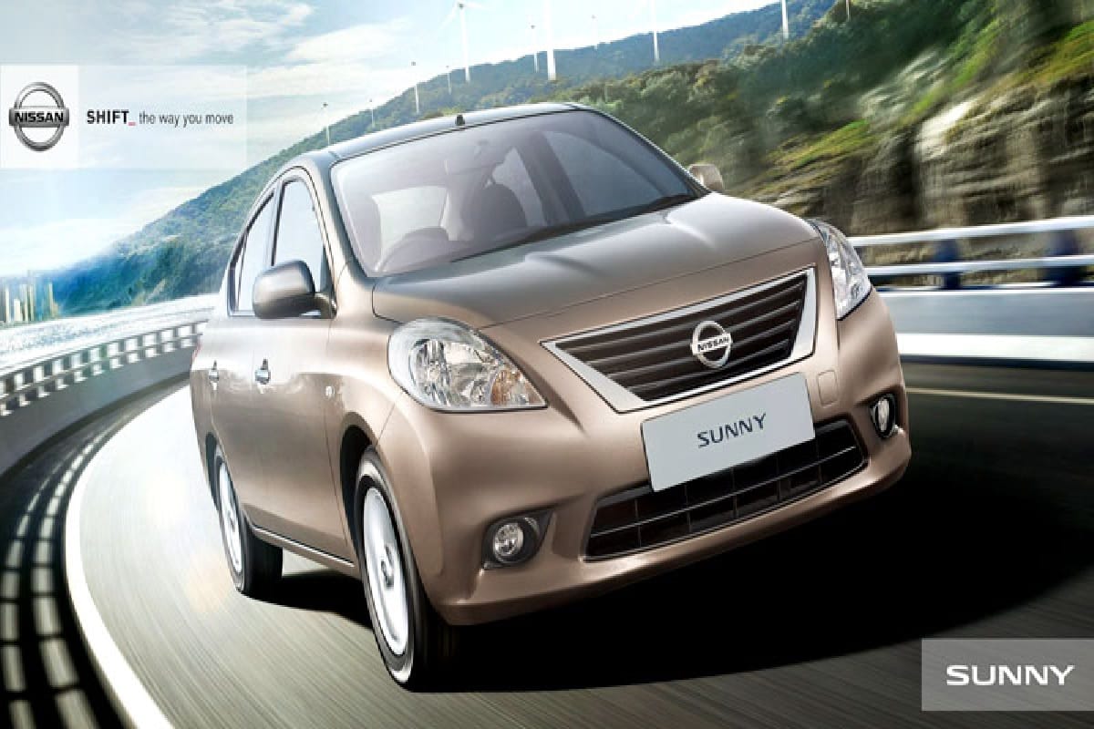 nissan launched new edition of sedan car sunny