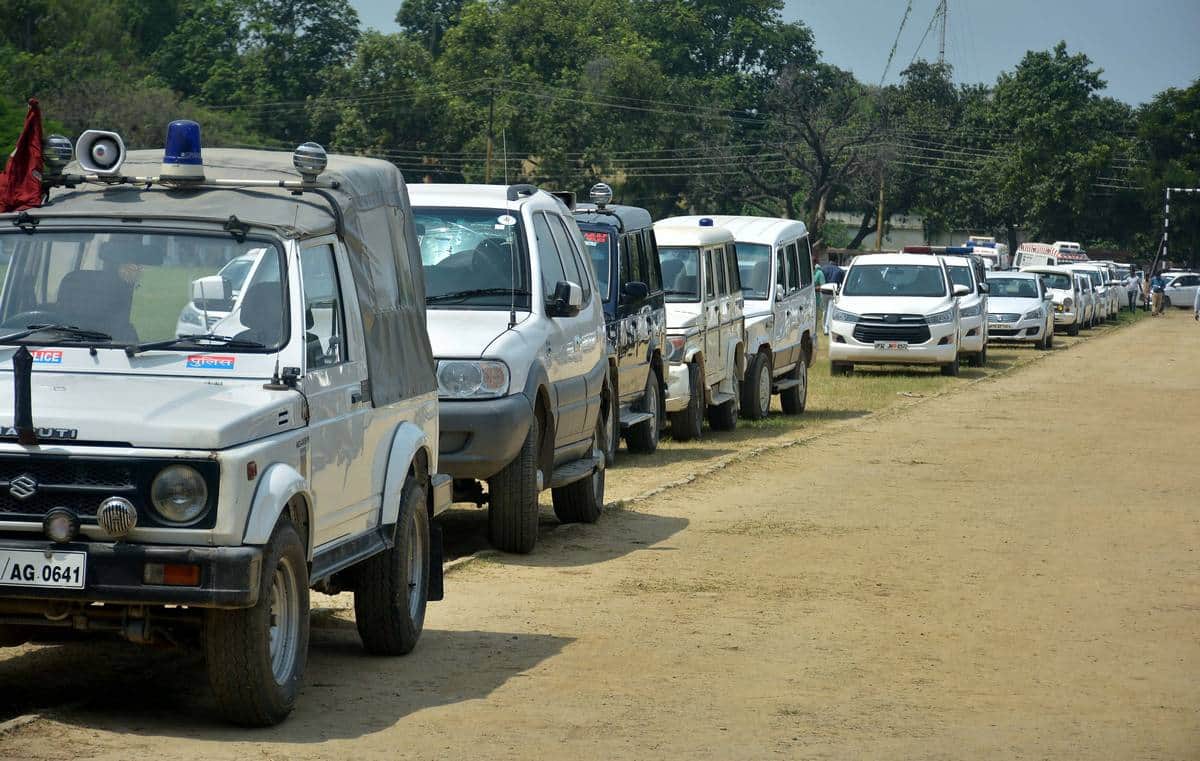 Dummy fleet rehearsed before PM modi arrival in varanasi