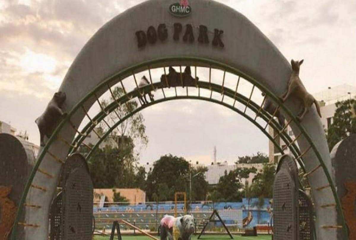 indias first dog park opened in hyderabad
