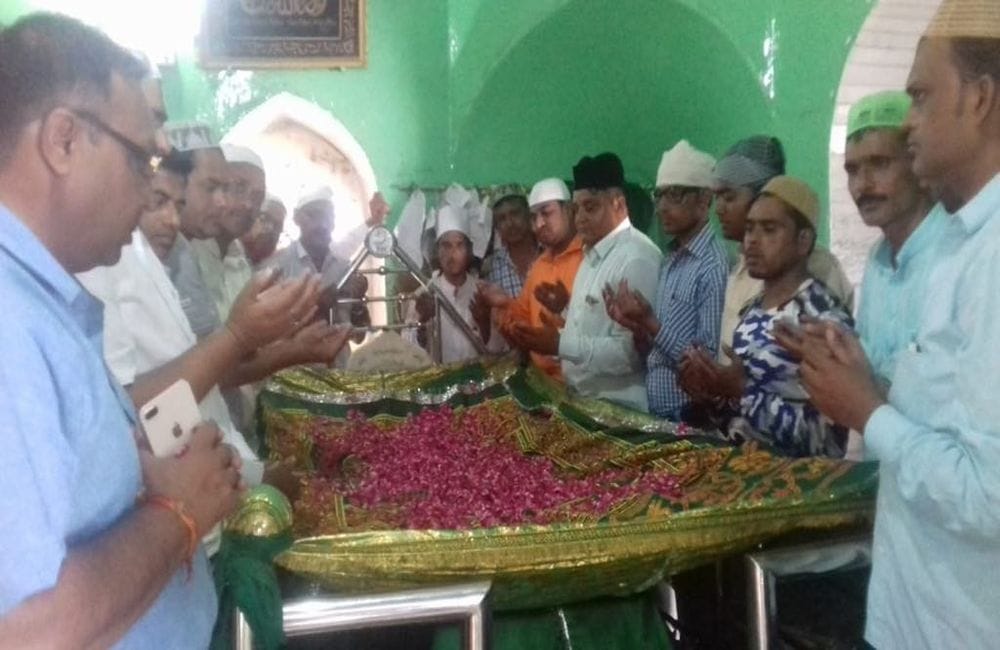 Muslims celebrates Prime Minister Narendra Modi's birthday in agra