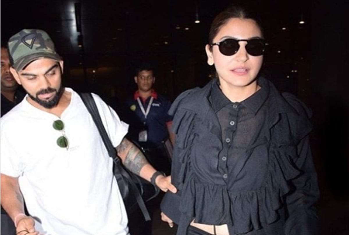 Team India captain Virat Kohli spending time with his better half Anushka Sharma, see pics