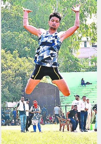 jila ethletics team ka chayan