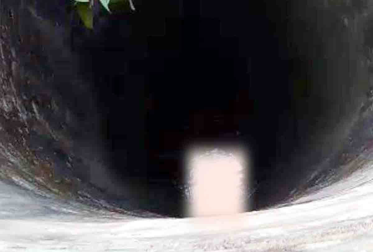 man and his nephew's death by poisonous gas in well