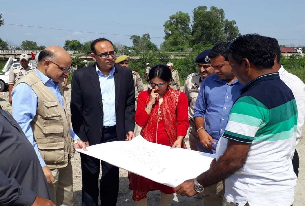 state chief secretary visited to under construction AIIMS in jammu