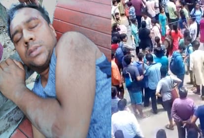 after hours of jnusu election results campus see clash between abvp and left alleges each other